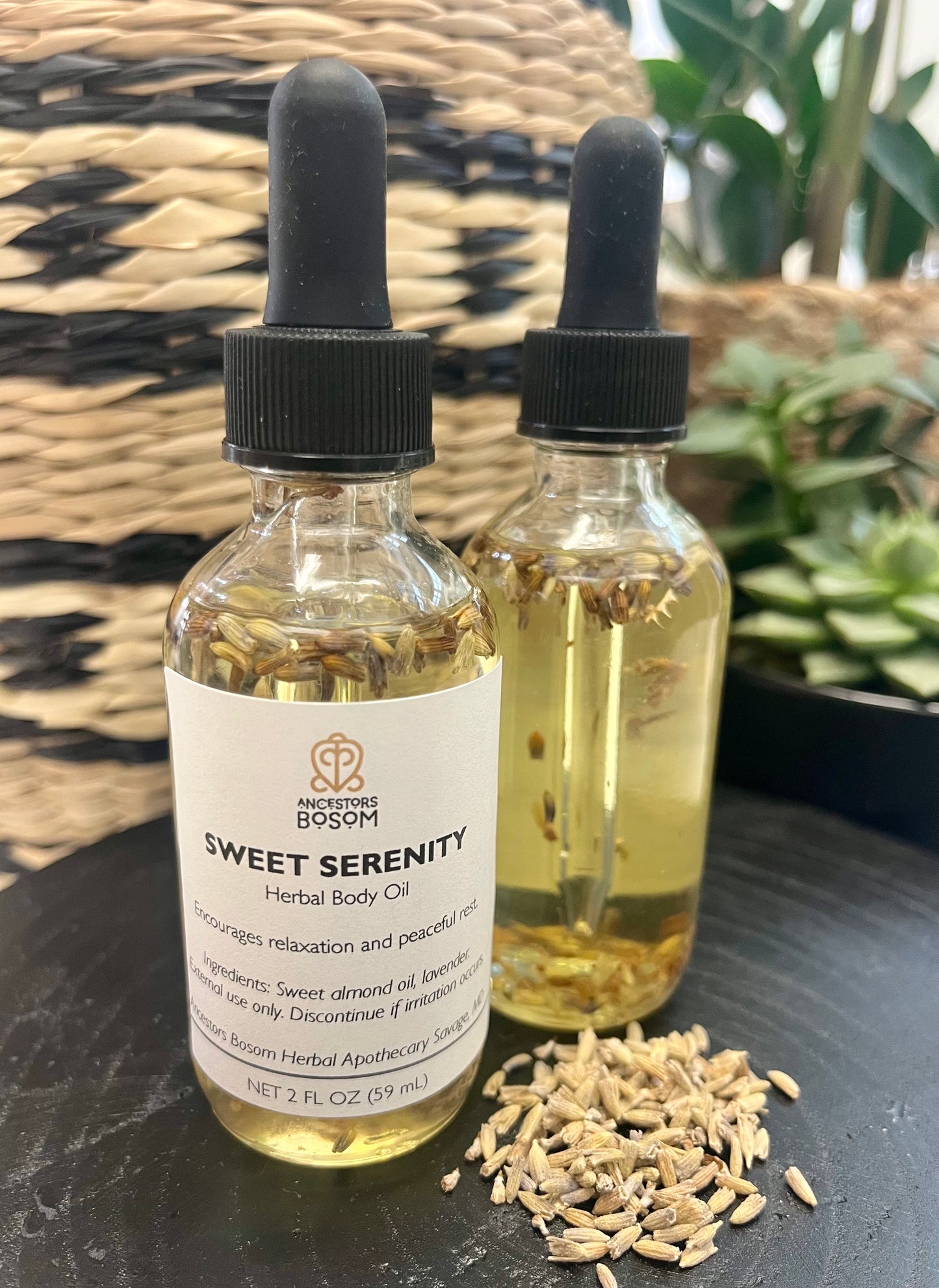 Sweet Serenity Herbal Body Oil