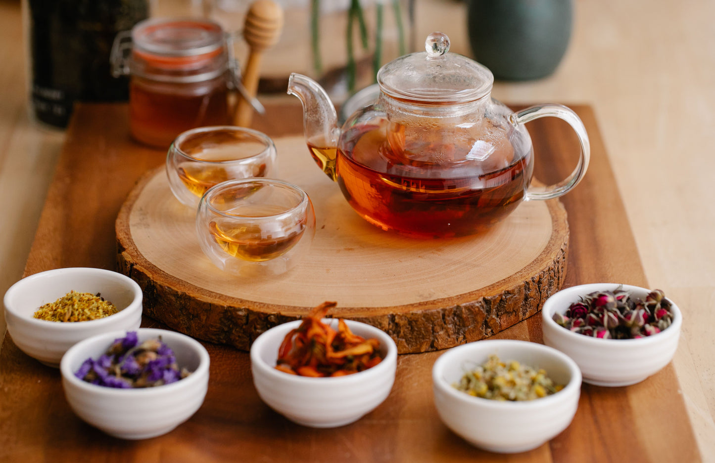 Herbal Allies for Nervous System Nourishment Tea Blending Experience